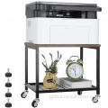 Floating Shelves Multifunctional Under Desk Rolling Printer Cart Manufactory